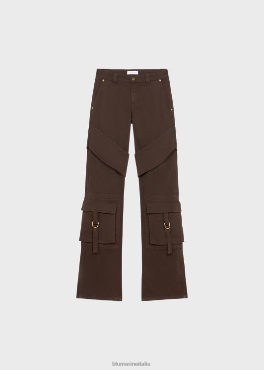 BLUMARINE X LVR donne Pantaloni esclusivi capsule con icone della passerella abbigliamento 0L44T146