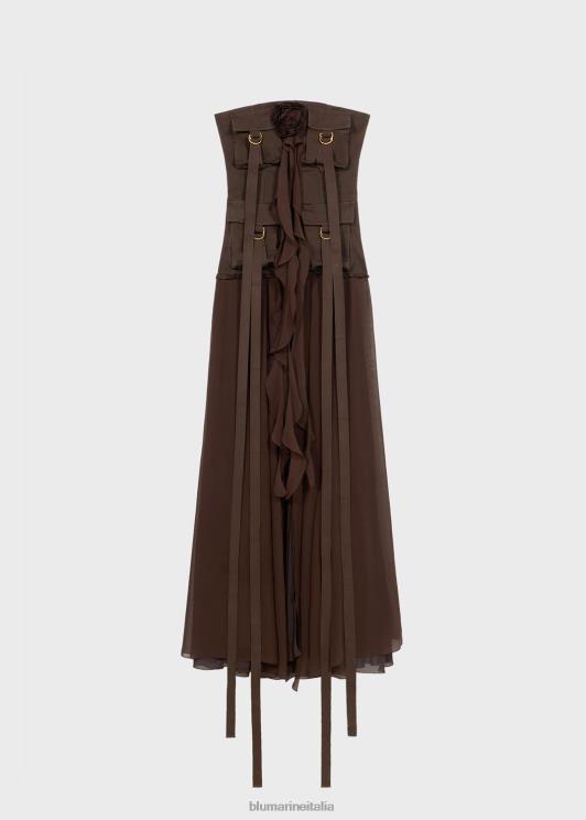 BLUMARINE X LVR donne Abito esclusivo capsula con icone della passerella abbigliamento 0L44T50