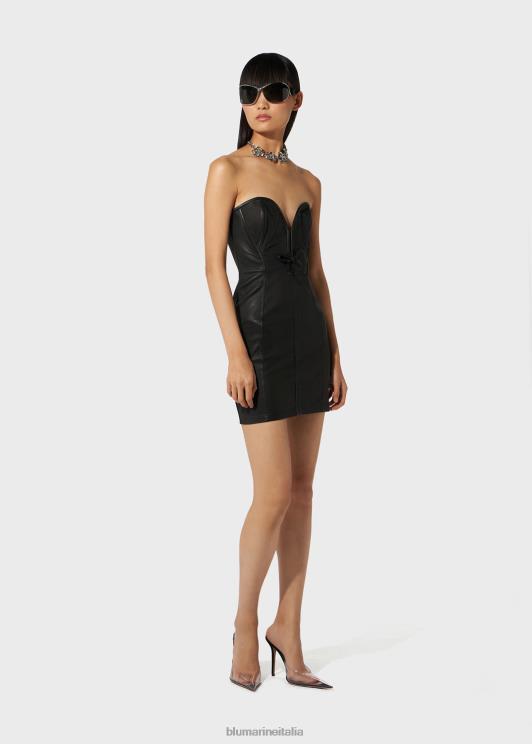 Blumarine donne Abito a corsetto in nappa elasticizzata abbigliamento 0L44T6
