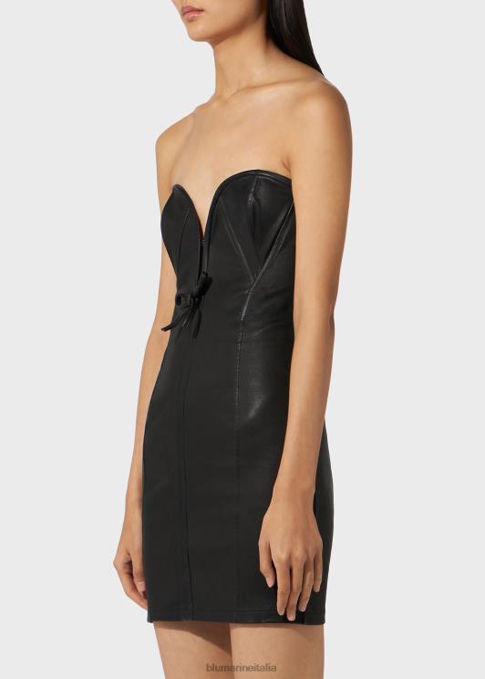 Blumarine donne Abito a corsetto in nappa elasticizzata abbigliamento 0L44T6