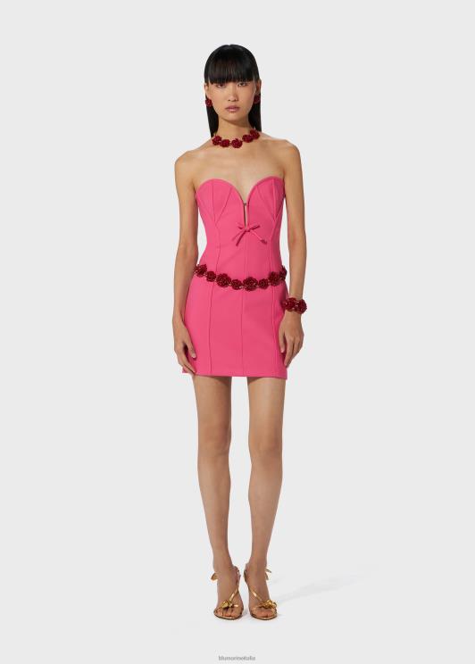Blumarine donne abito a corsetto in jersey abbigliamento 0L44T7