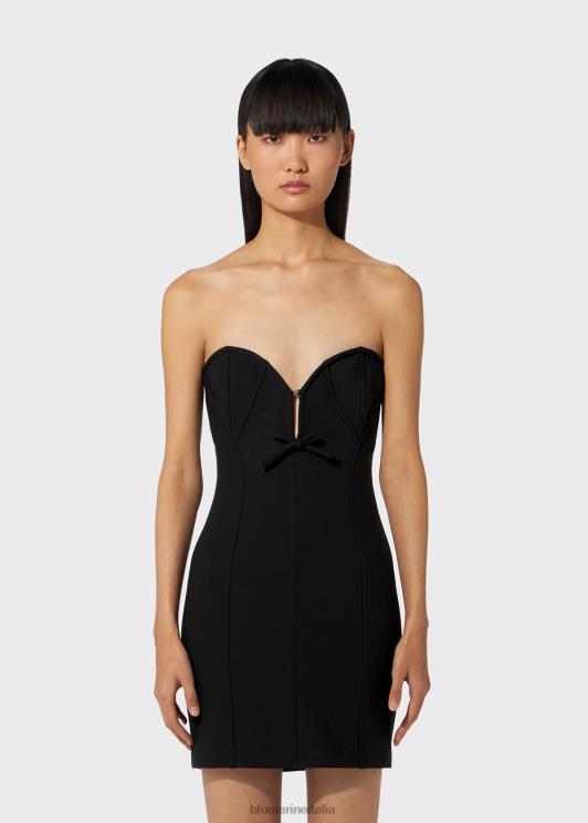 Blumarine donne abito a corsetto in jersey abbigliamento 0L44T8