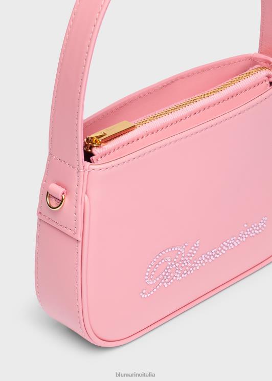 Blumarine donne Borsa in nappa con logo strass Accessori 0L44T244