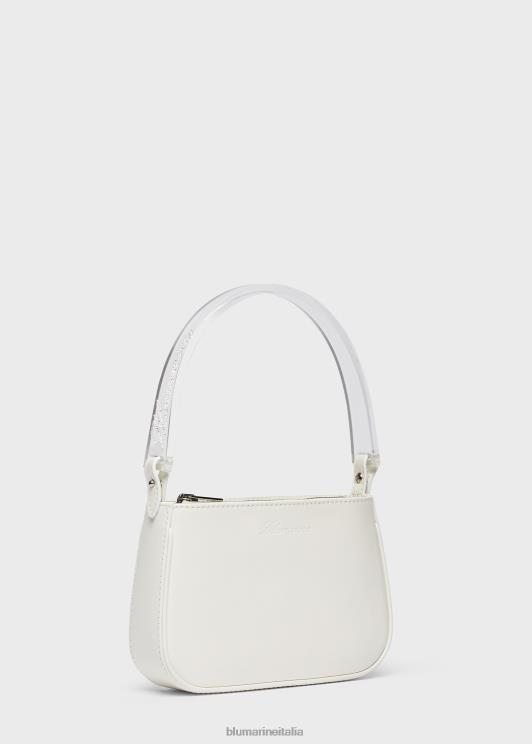 Blumarine donne Borsa in nappa con manico logato in plexi Accessori 0L44T248