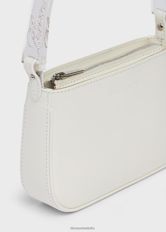 Blumarine donne Borsa in nappa con manico logato in plexi Accessori 0L44T248