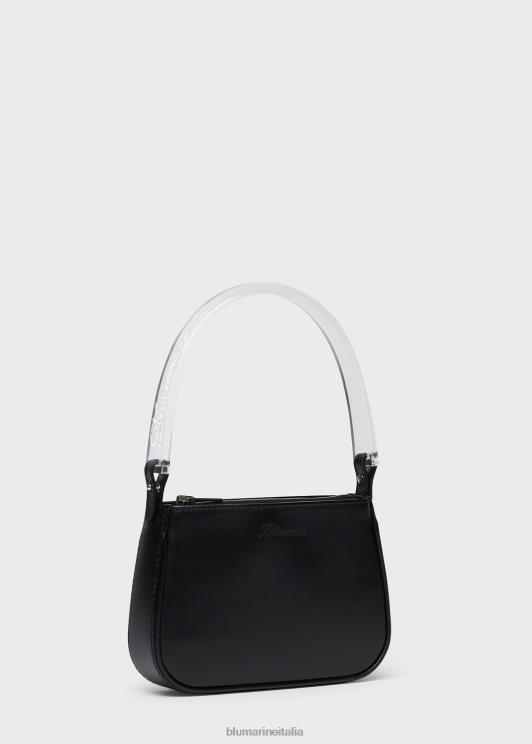 Blumarine donne Borsa in nappa con manico logato in plexi Accessori 0L44T249