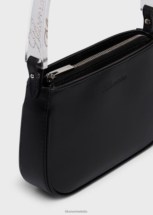 Blumarine donne Borsa in nappa con manico logato in plexi Accessori 0L44T249