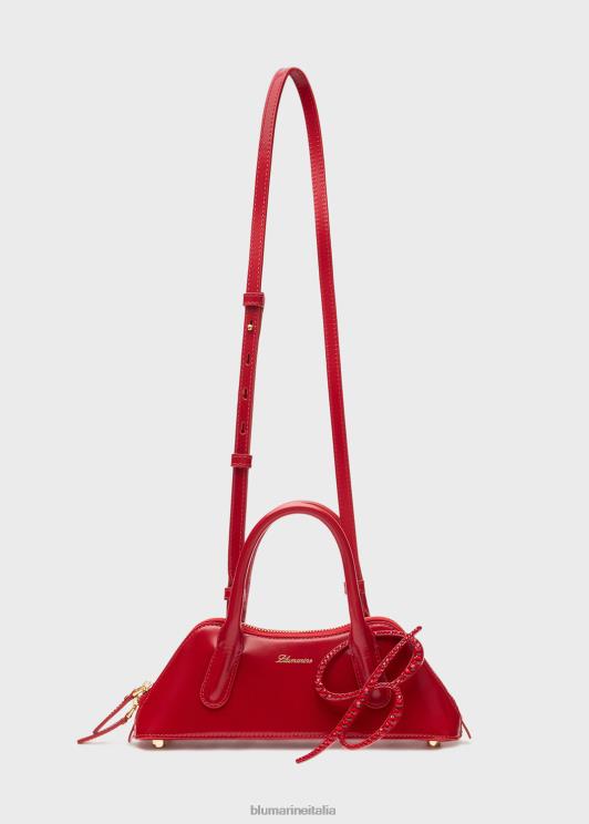 Blumarine donne Borsa mini kiss me in pelle con monogramma b Accessori 0L44T208