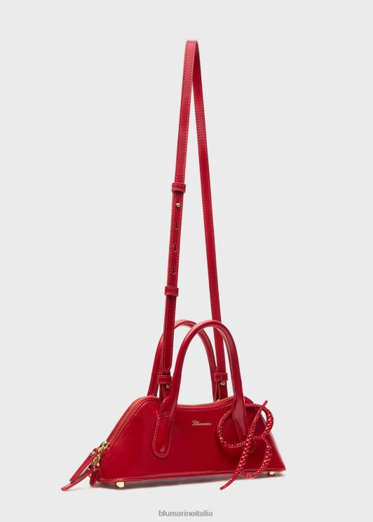 Blumarine donne Borsa mini kiss me in pelle con monogramma b Accessori 0L44T208