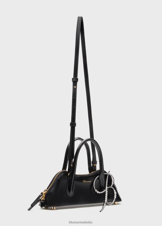 Blumarine donne Borsa mini kiss me in pelle con monogramma b Accessori 0L44T209
