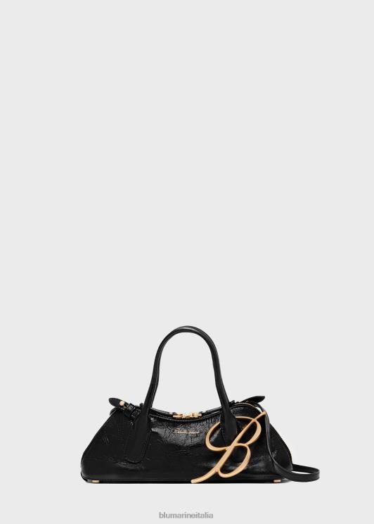 Blumarine donne Borsa mini kiss me in pelle con monogramma b Accessori 0L44T212