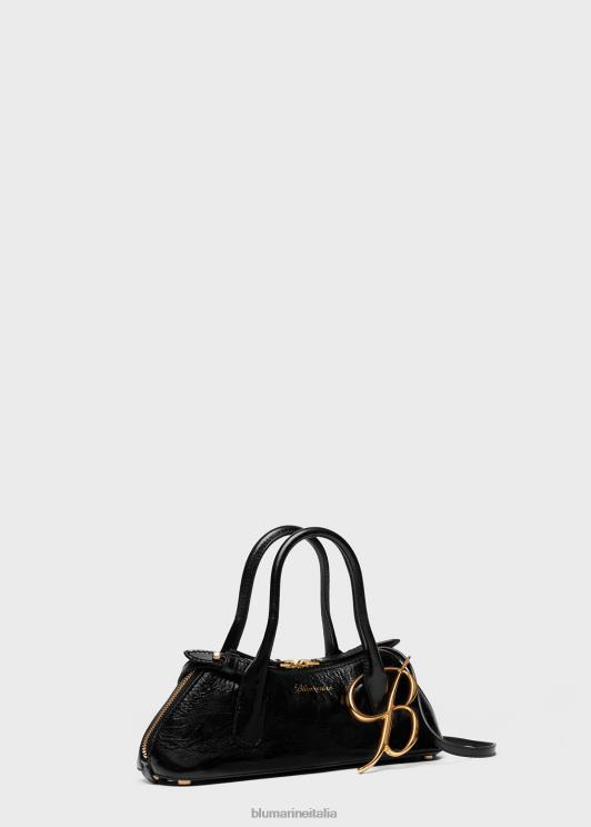 Blumarine donne Borsa mini kiss me in pelle con monogramma b Accessori 0L44T212