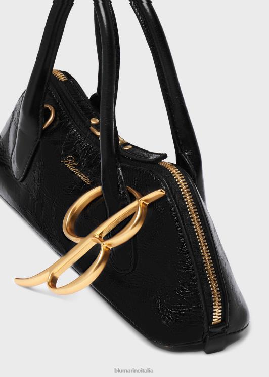 Blumarine donne Borsa mini kiss me in pelle con monogramma b Accessori 0L44T212