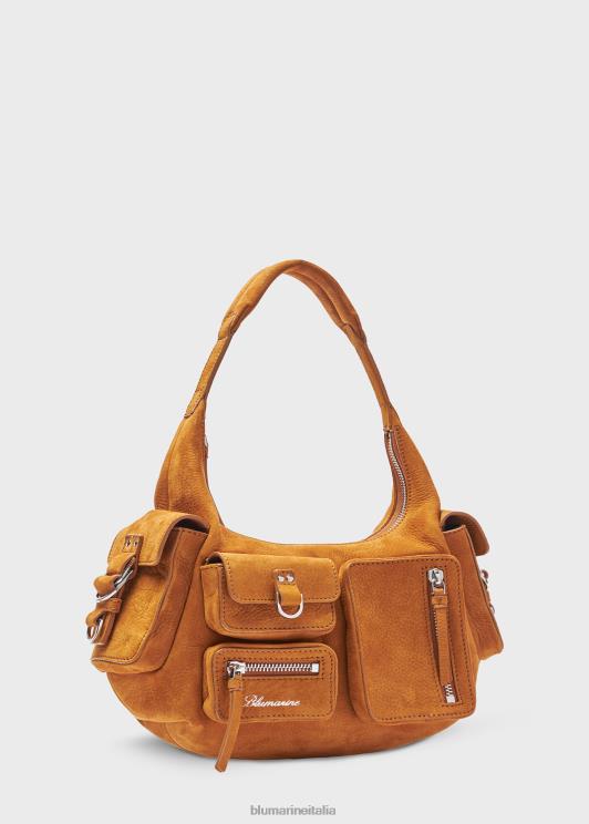 Blumarine donne borsa cargo in pelle nabuk di dimensioni normali Accessori 0L44T229
