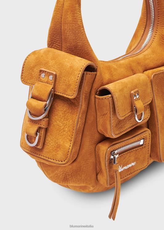 Blumarine donne borsa cargo in pelle nabuk di dimensioni normali Accessori 0L44T229