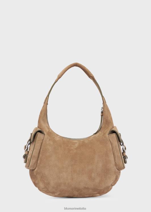 Blumarine donne borsa cargo in pelle nabuk di dimensioni normali Accessori 0L44T231