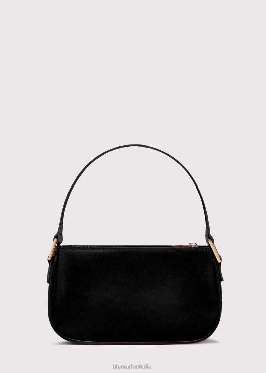 Blumarine donne borsa in nappa con logo strass Accessori 0L44T258