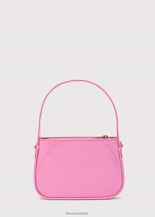 Blumarine donne borsa in vernice con logo in strass Accessori 0L44T226