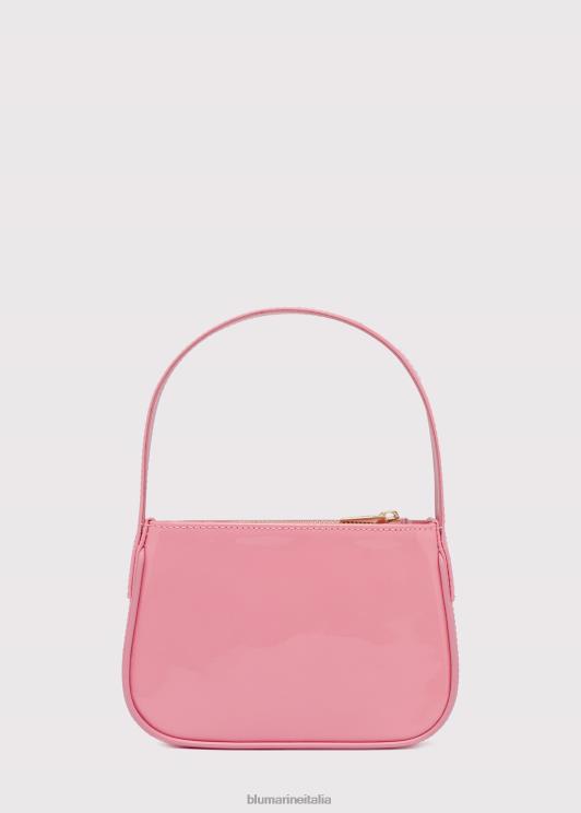 Blumarine donne borsa in vernice con logo in strass Accessori 0L44T250