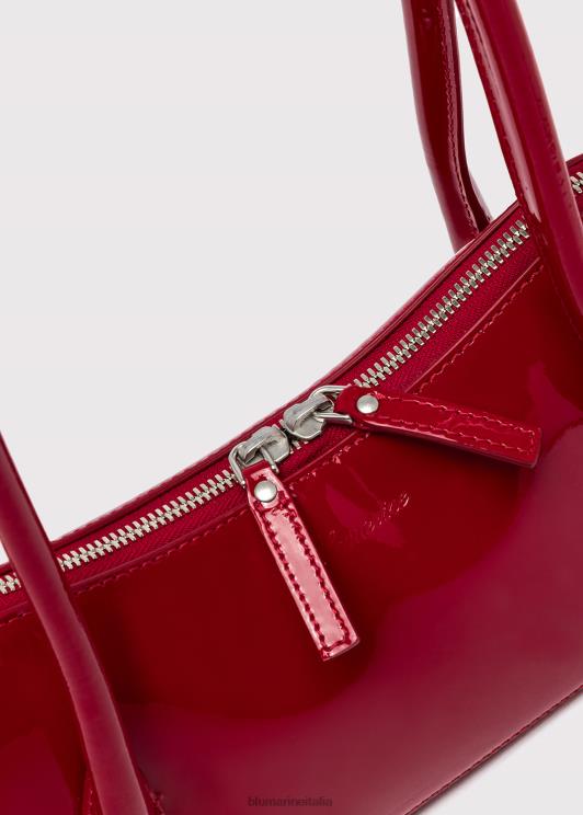 Blumarine donne borsa kiss me classica in vernice Accessori 0L44T213