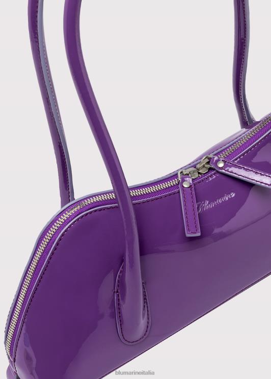 Blumarine donne borsa kiss me classica in vernice Accessori 0L44T217