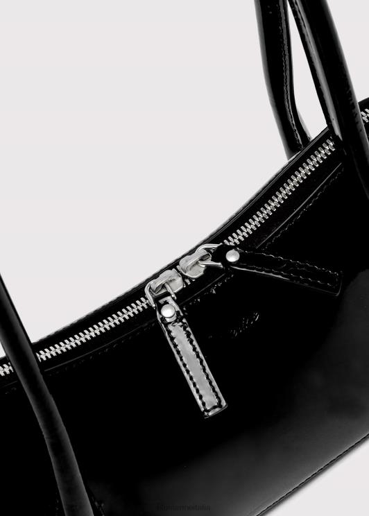 Blumarine donne borsa kiss me classica in vernice Accessori 0L44T221