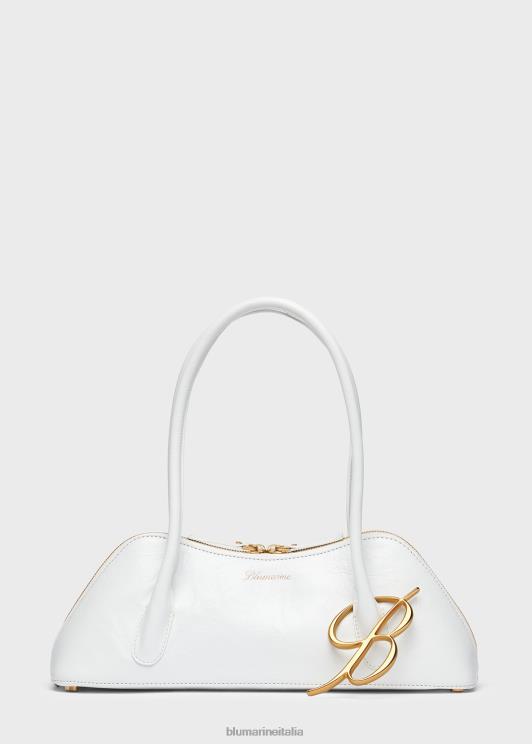 Blumarine donne borsa kiss me misura normale in pelle con monogramma b Accessori 0L44T207