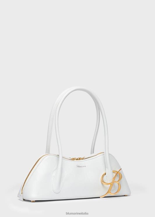 Blumarine donne borsa kiss me misura normale in pelle con monogramma b Accessori 0L44T207