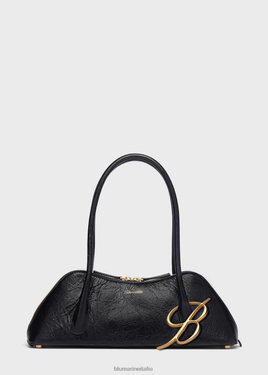 Blumarine donne borsa kiss me misura normale in pelle con monogramma b Accessori 0L44T210