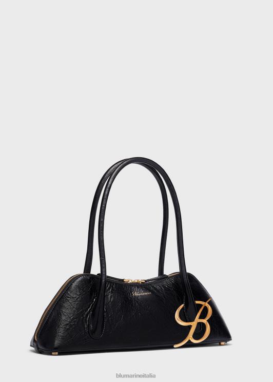 Blumarine donne borsa kiss me misura normale in pelle con monogramma b Accessori 0L44T210