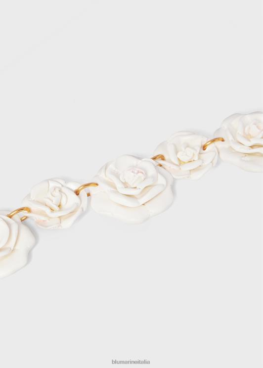 Blumarine donne cintura con rose in resina Accessori 0L44T328