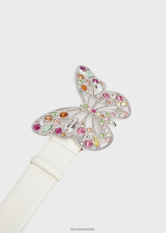 Blumarine donne cintura in pelle con fibbia a farfalla Accessori 0L44T308