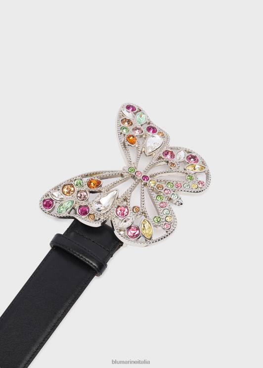 Blumarine donne cintura in pelle con fibbia a farfalla Accessori 0L44T309