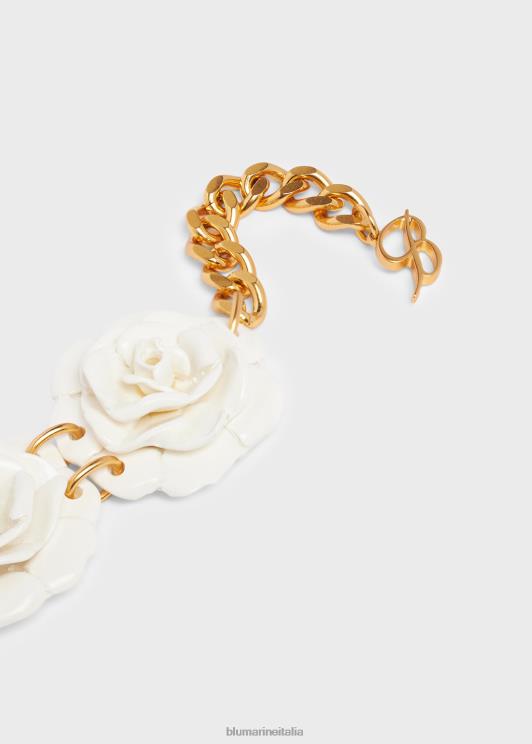 Blumarine donne bracciale con rose in resina Accessori 0L44T348