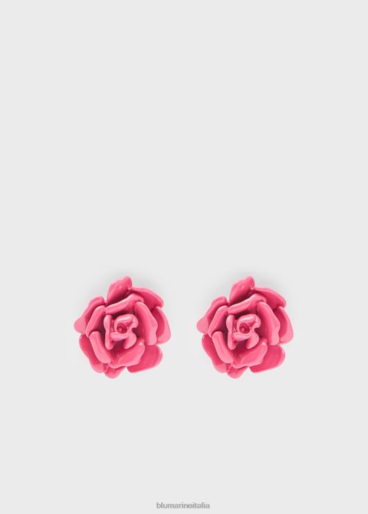 Blumarine donne orecchini con rosa Accessori 0L44T342