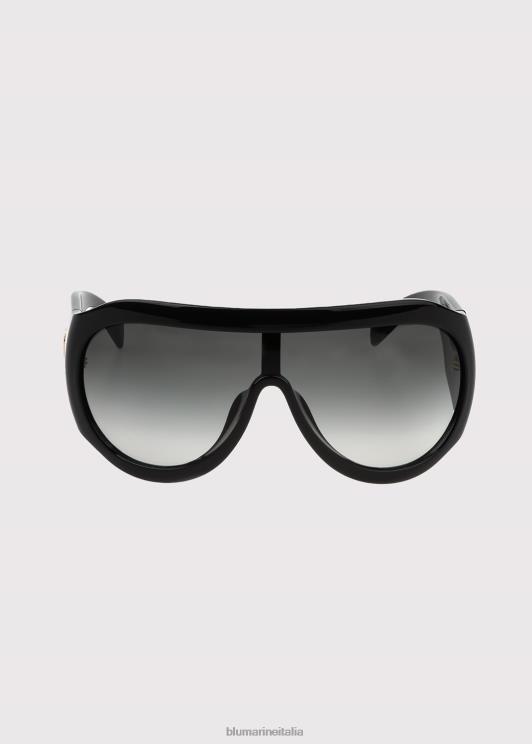 Blumarine donne Occhiale da sole a maschera in acetato dalla forma avvolgente Accessori 0L44T384