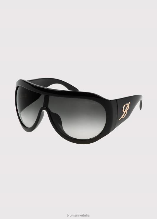Blumarine donne Occhiale da sole a maschera in acetato dalla forma avvolgente Accessori 0L44T384