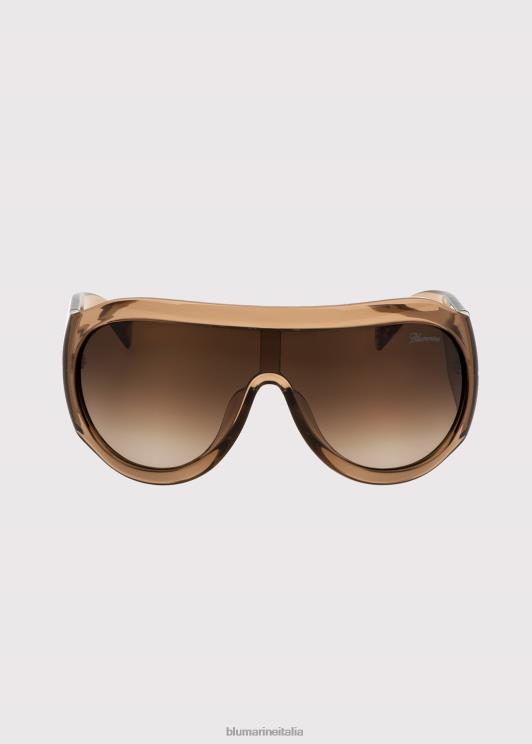 Blumarine donne Occhiale da sole a maschera in acetato dalla forma avvolgente Accessori 0L44T385