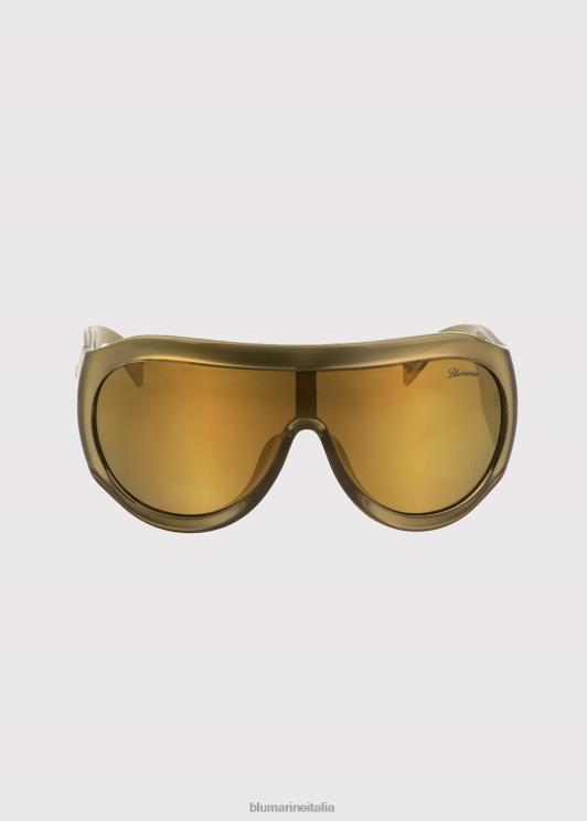 Blumarine donne Occhiale da sole a maschera in acetato dalla forma avvolgente Accessori 0L44T386