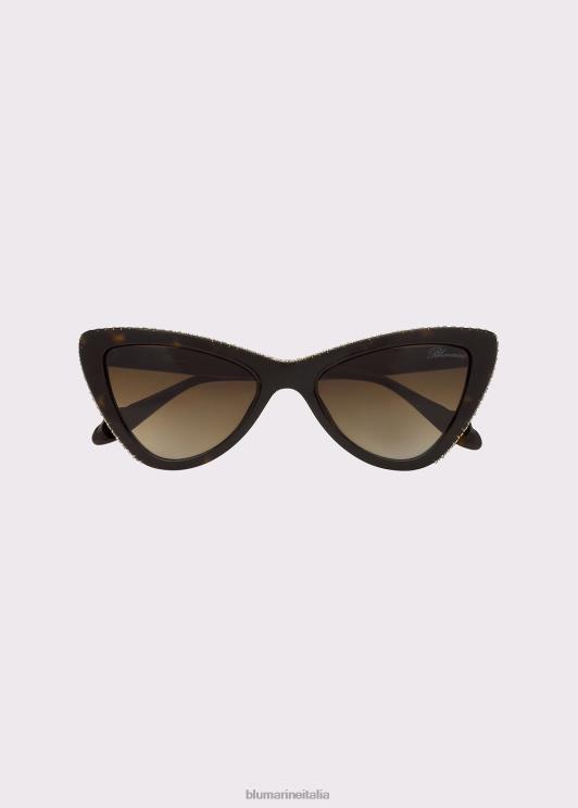 Blumarine donne occhiali da sole a occhi di gatto Accessori 0L44T410