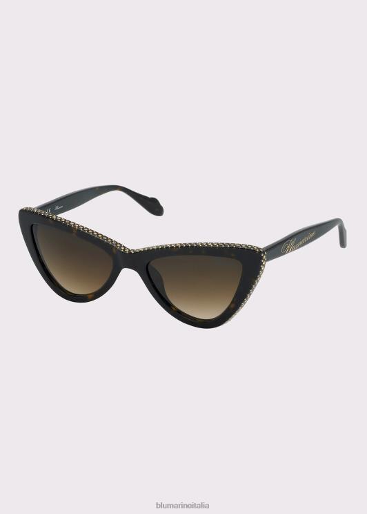 Blumarine donne occhiali da sole a occhi di gatto Accessori 0L44T410