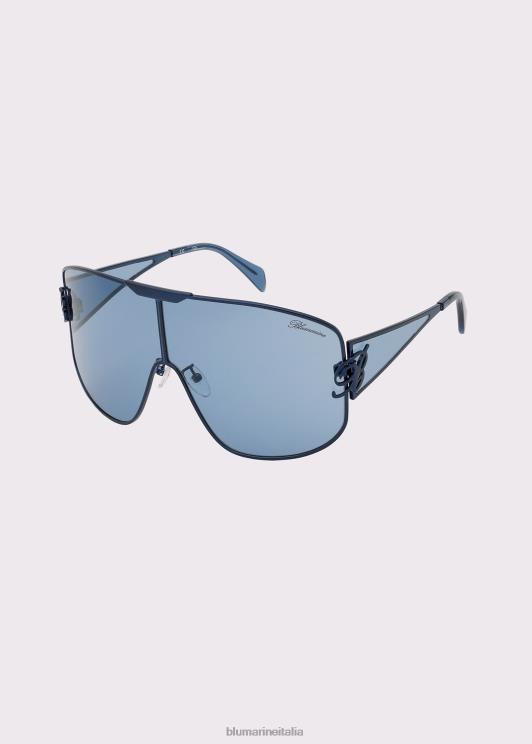 Blumarine donne occhiali da sole a scudo Accessori 0L44T401