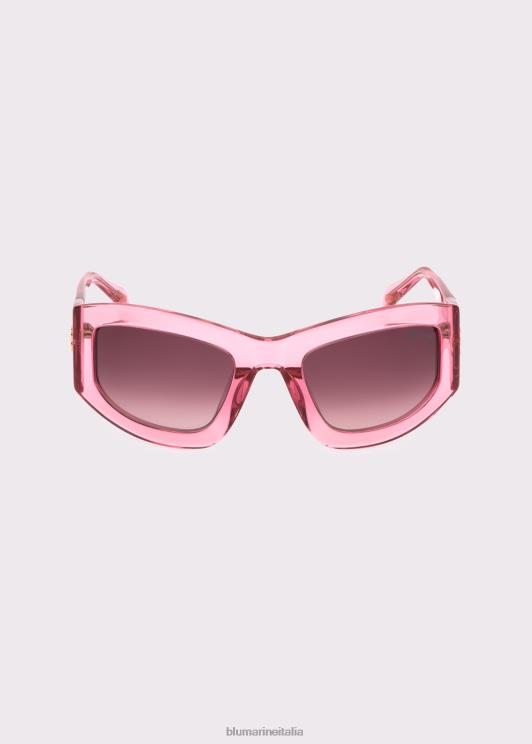 Blumarine donne occhiali da sole in acetato dalla montatura audacemente spessa Accessori 0L44T397
